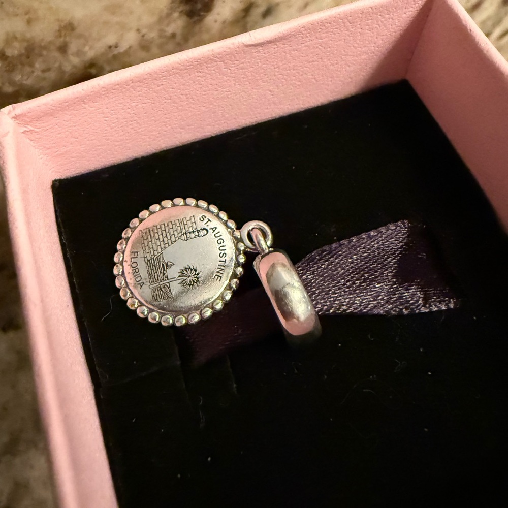 Pandora Authentic Florida Exclusive St. Augustine Beach Destination Dangle Charm